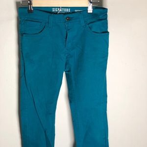 Levi Strauss Signature Teal Skinny Jeans (14R)